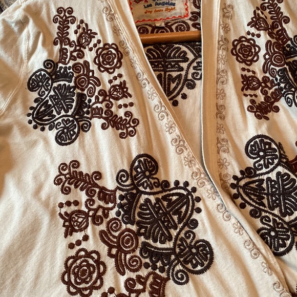 Johnny Was | Open Draped Cardigan - Picture 1 of 4